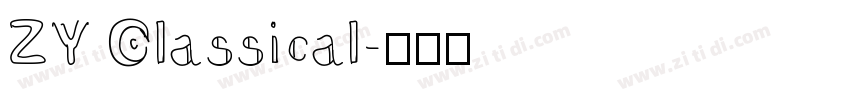 ZY Classical字体转换